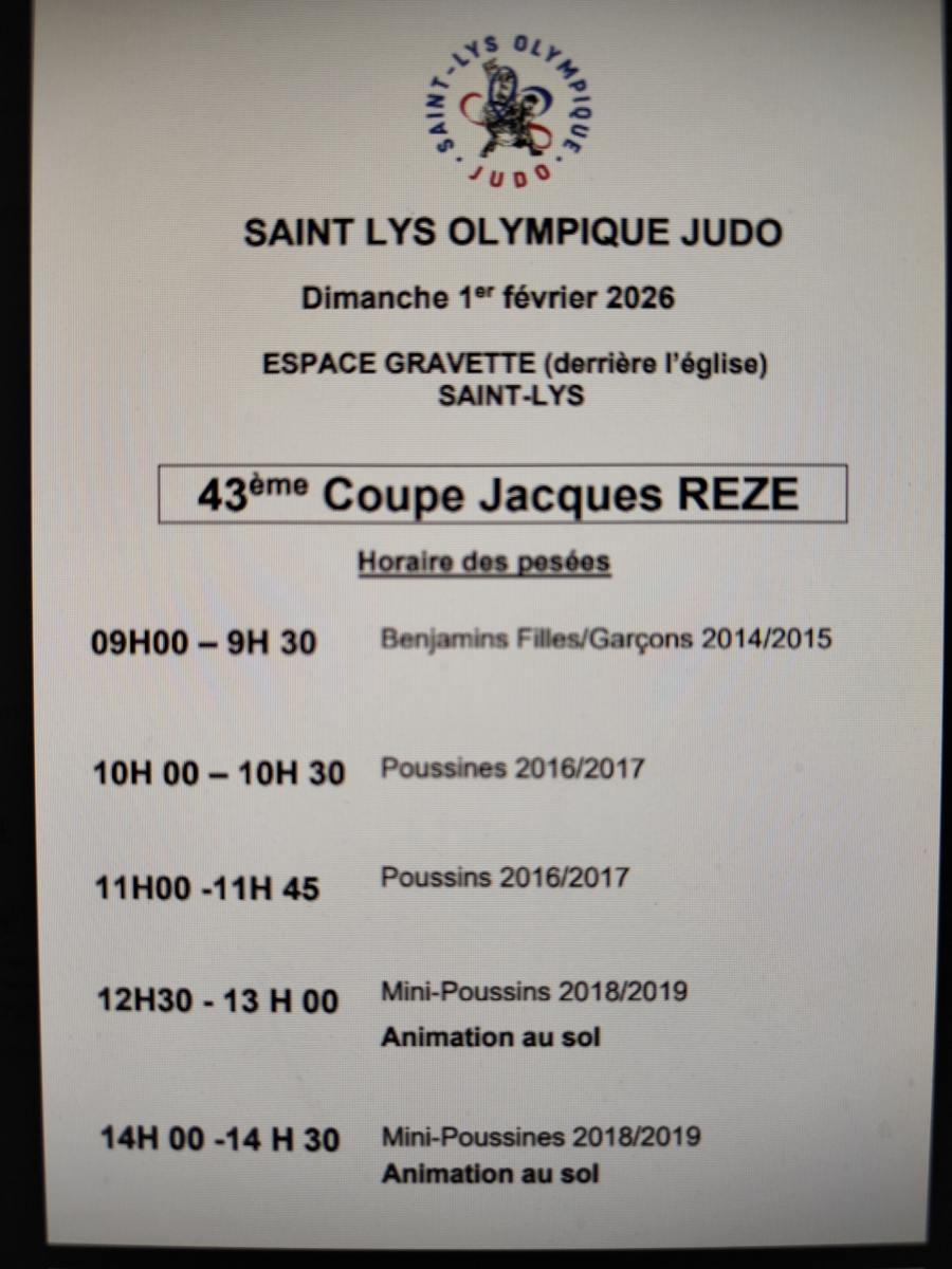 Compétition de Saint Lys