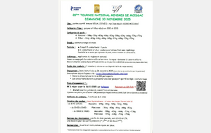 Tournoi Label A minimes à Moissac