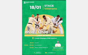 Stage Entrainement Vétérans