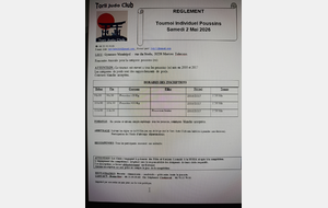 Tournoi Poussins du Torii