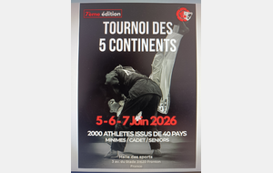 Tournoi 5 continents Minimes