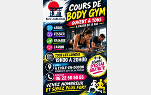 Body Gym -Lundi - L'Isle en Dodon