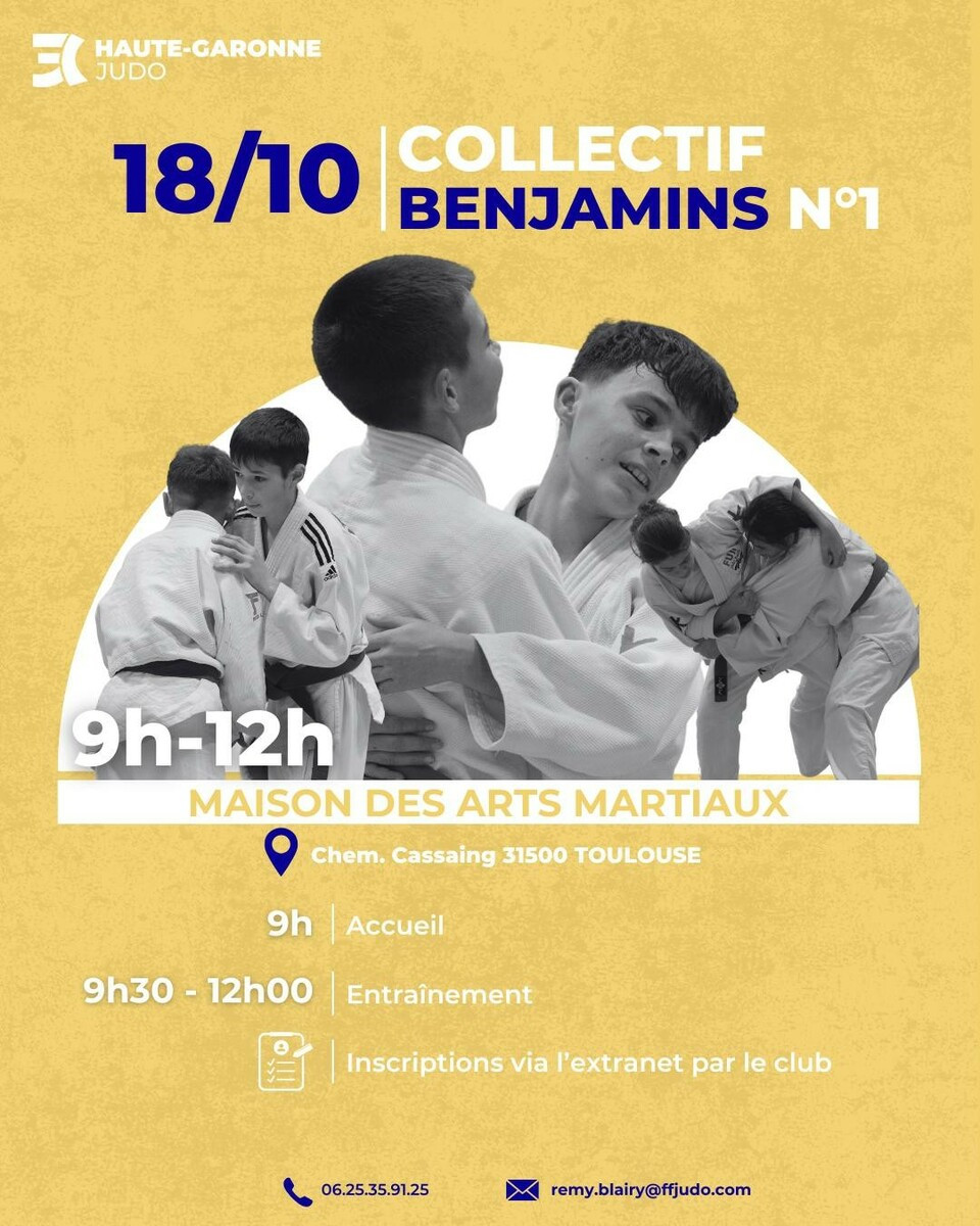 Entrainement collectif Benjamin